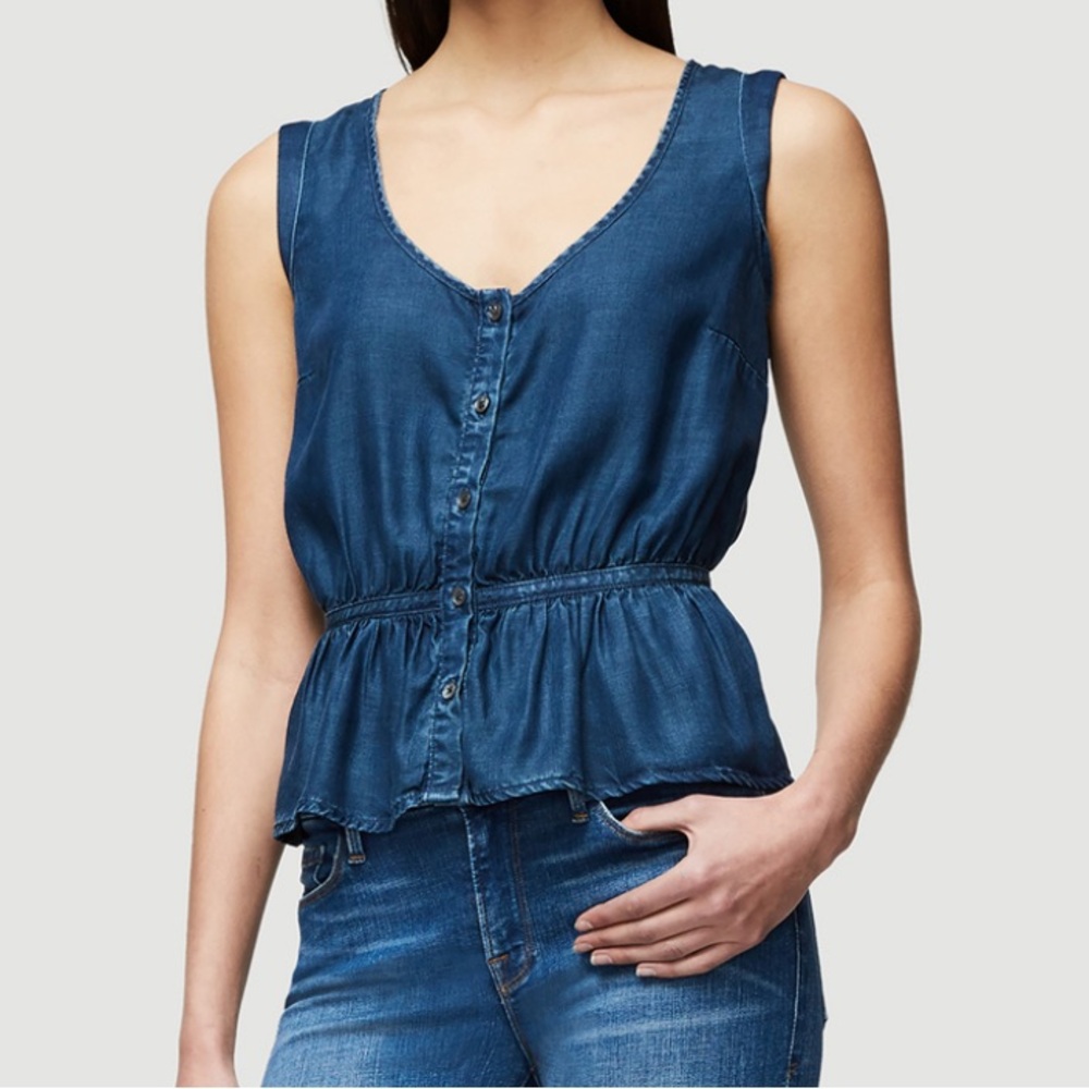FRAME Peplum Top